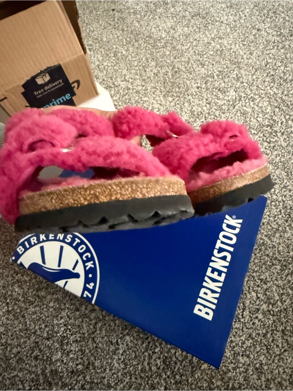 Birkenstock Arizona Big Buckle Teddy - Picture 3 of 5